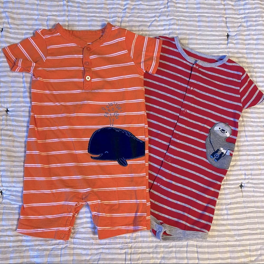 Carters Shortie Romper Set